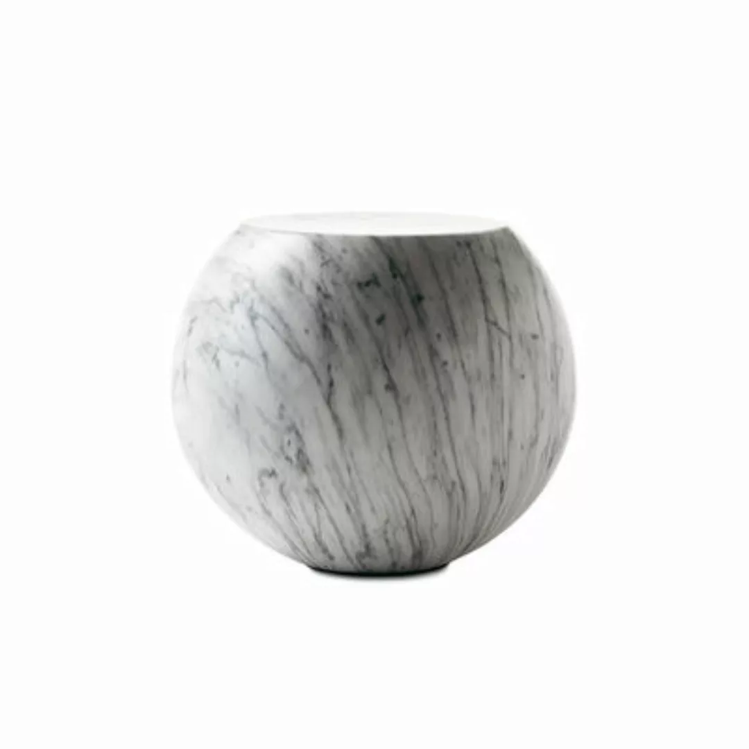 Beistelltisch Bong plastikmaterial corian weiß grau / Giulio Cappellini, 20 günstig online kaufen