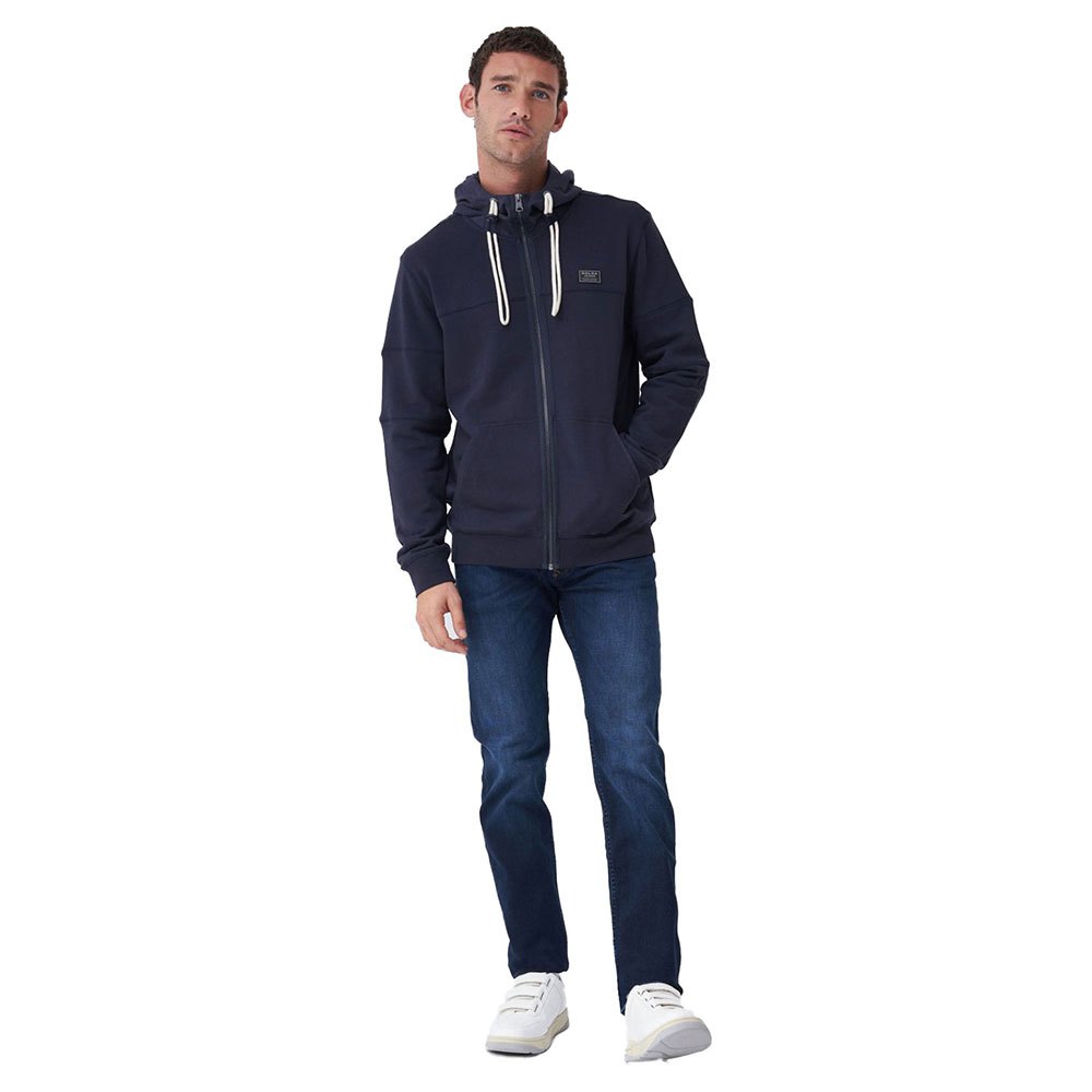 Salsa Jeans 126104-806 / Fleece Sweatshirt Mit Reißverschluss M Blue günstig online kaufen