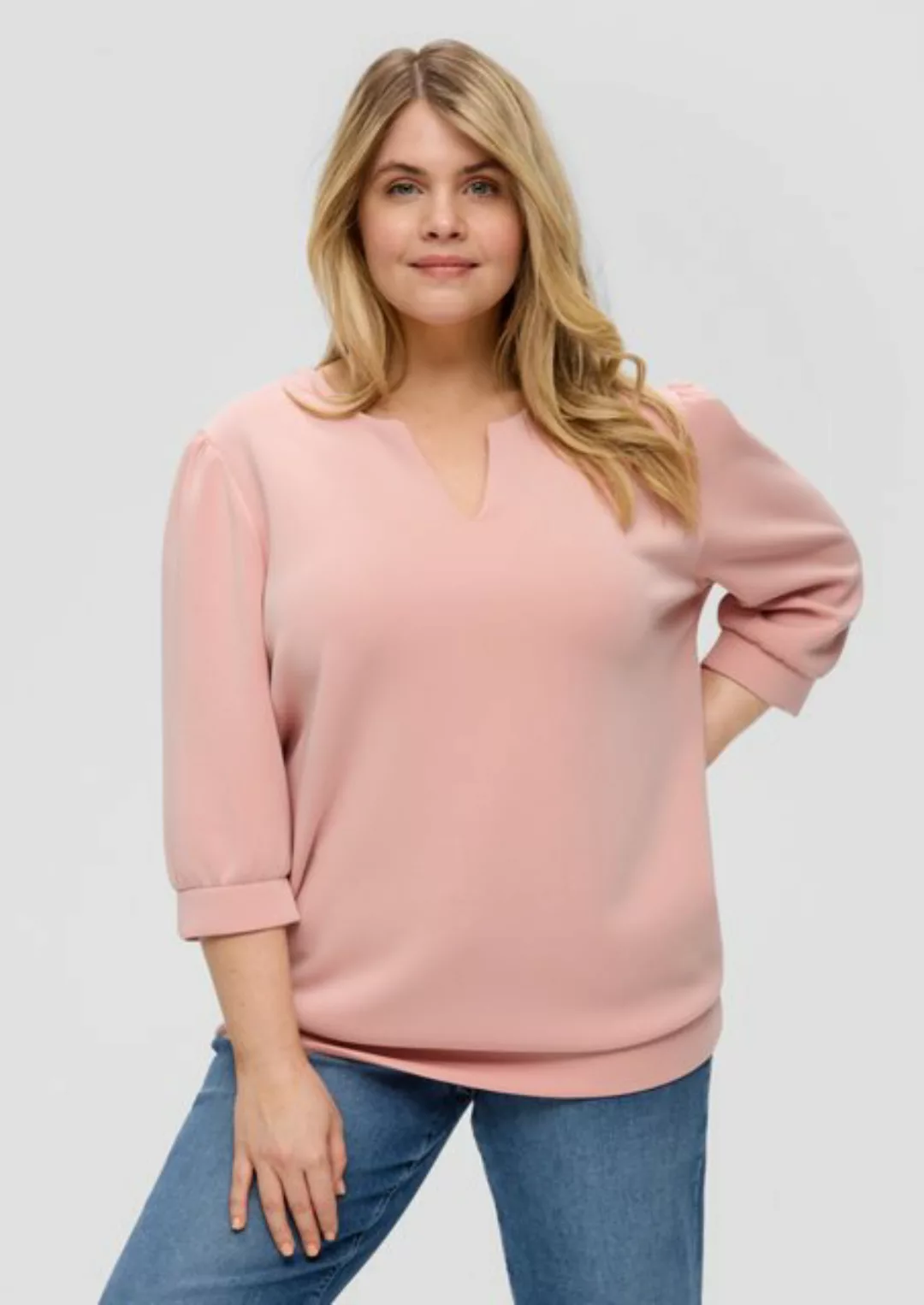 s.Oliver Sweatshirt Sweatshirt aus Scuba günstig online kaufen