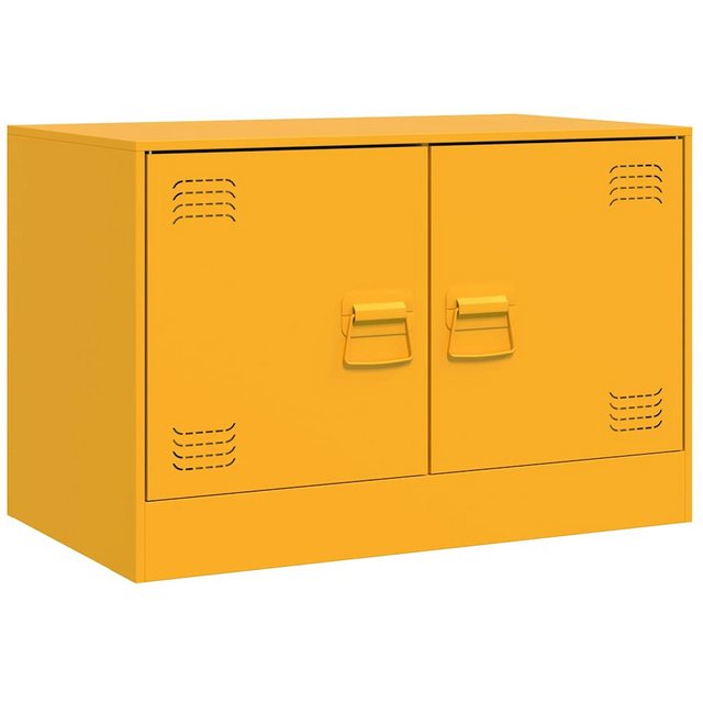 vidaXL TV-Schrank TV-Schrank Senfgelb 67x39x44 cm Stahl (1-St) günstig online kaufen