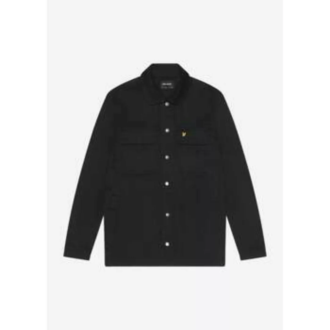 Lyle & Scott  Hemdbluse Bedford Cord-Overshirt – tiefschwarz günstig online kaufen