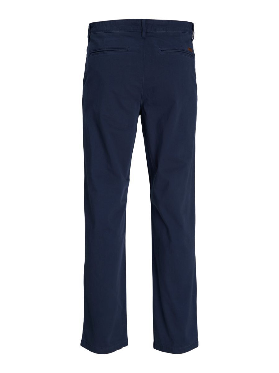 Jack & Jones Herren Chino Hose JPSTKANE JJBOWIE SA - Comfort Fit Blau - Nav günstig online kaufen