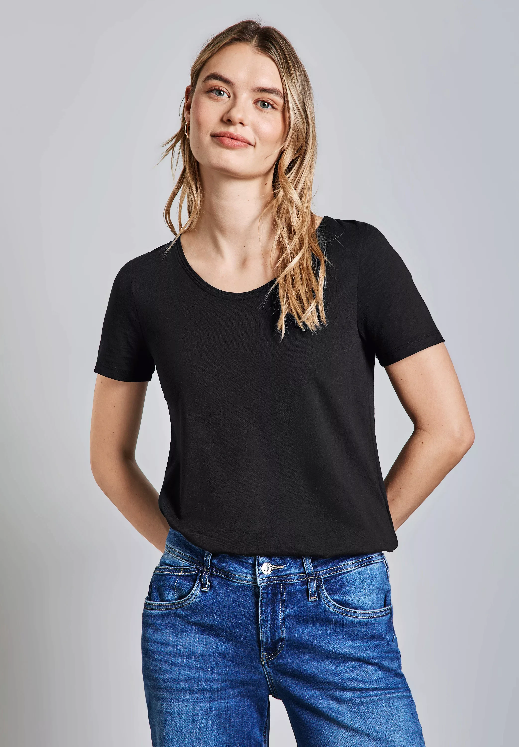 STREET ONE T-Shirt – Damenshirt im Style Gerda günstig online kaufen