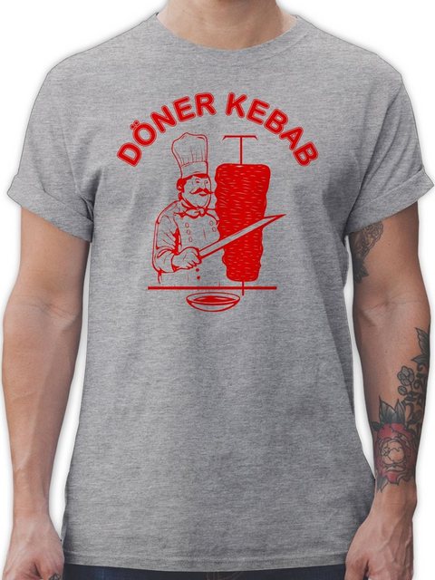 Shirtracer T-Shirt Original Döner Kebab Logo I Döner Kebap I Döner Geschenk günstig online kaufen