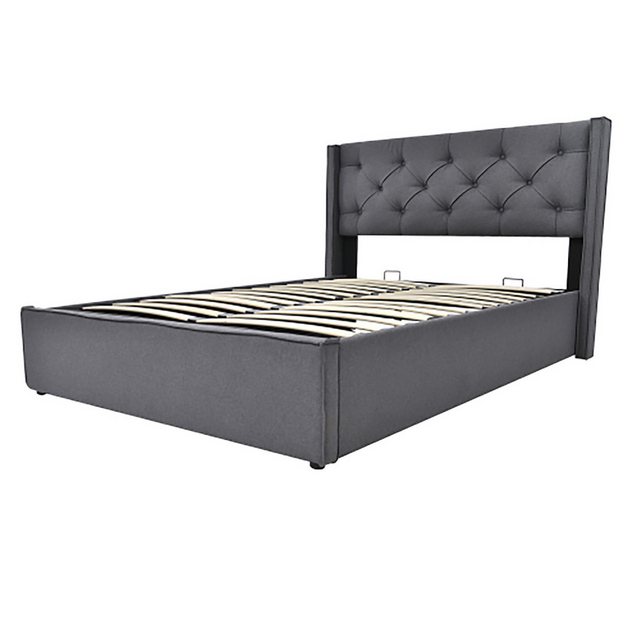 Celya Polsterbett Doppelbett 140x200cm Bett mit Lattenrost aus Metallrahmen günstig online kaufen