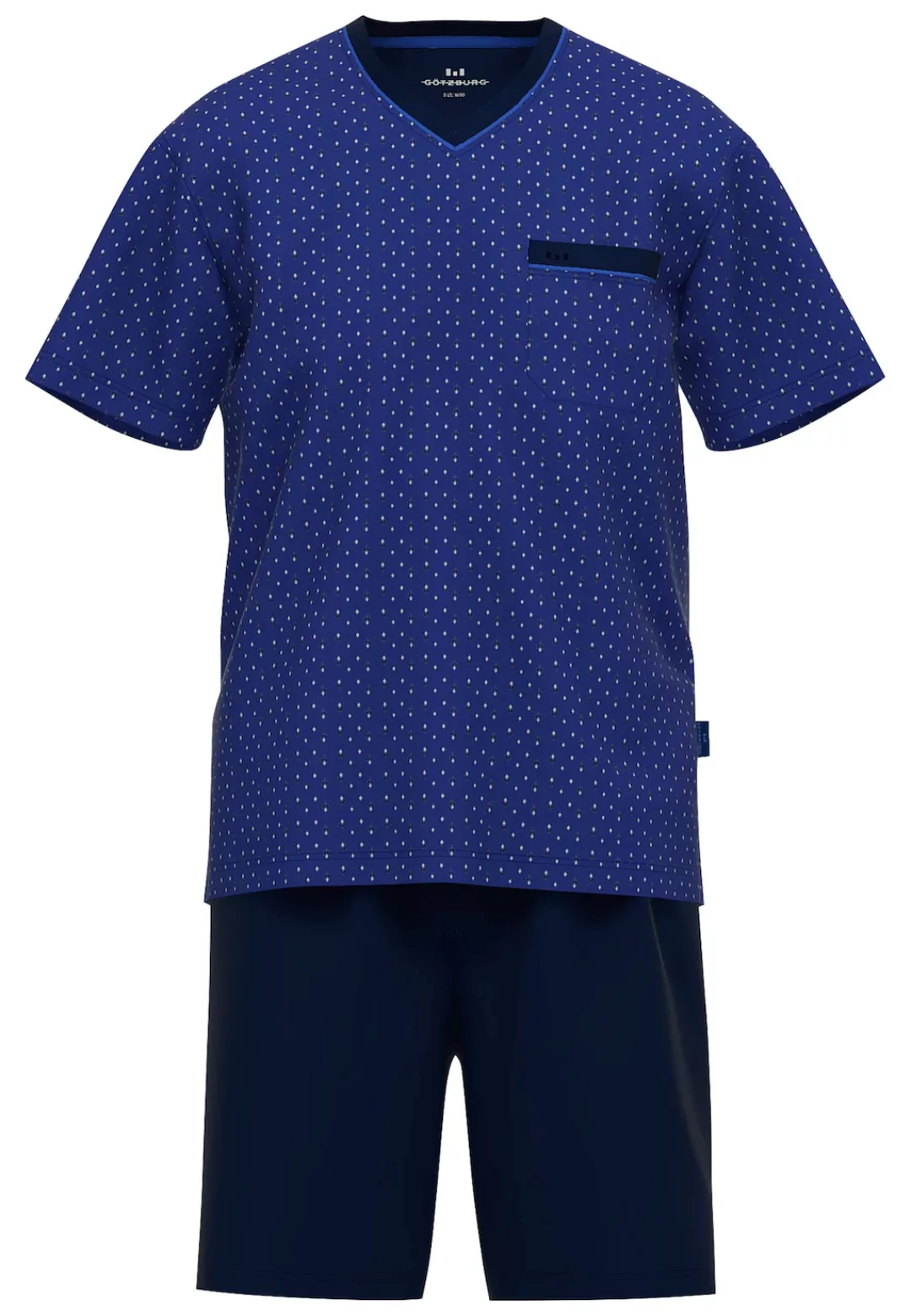 GÖTZBURG Shorty "Waterford", (2 tlg.), Kurzarm, V-Ausschnitt, kurze Hose, B günstig online kaufen