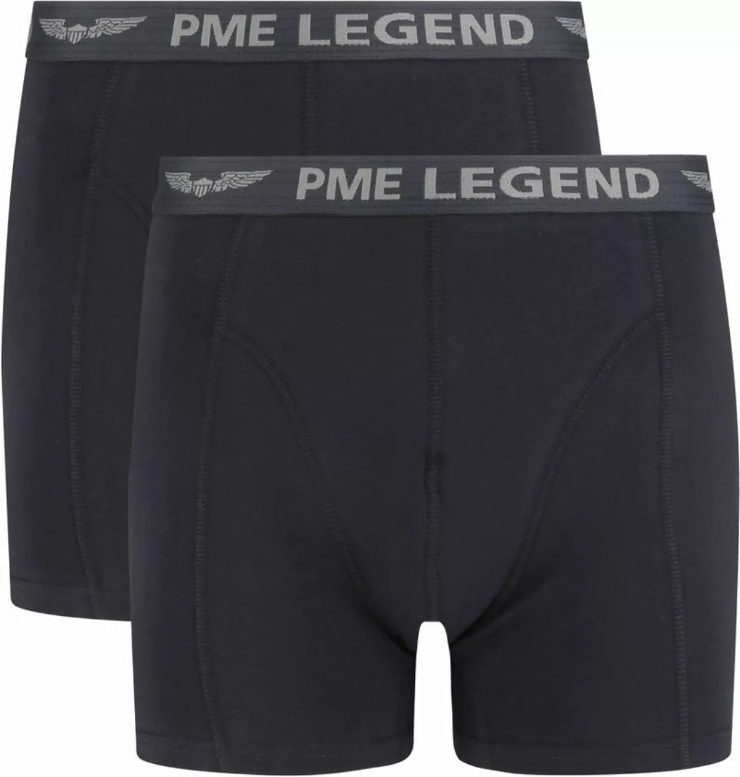 PME Legend Boxershorts 2er-Pack Uni Schwarz - Größe L günstig online kaufen