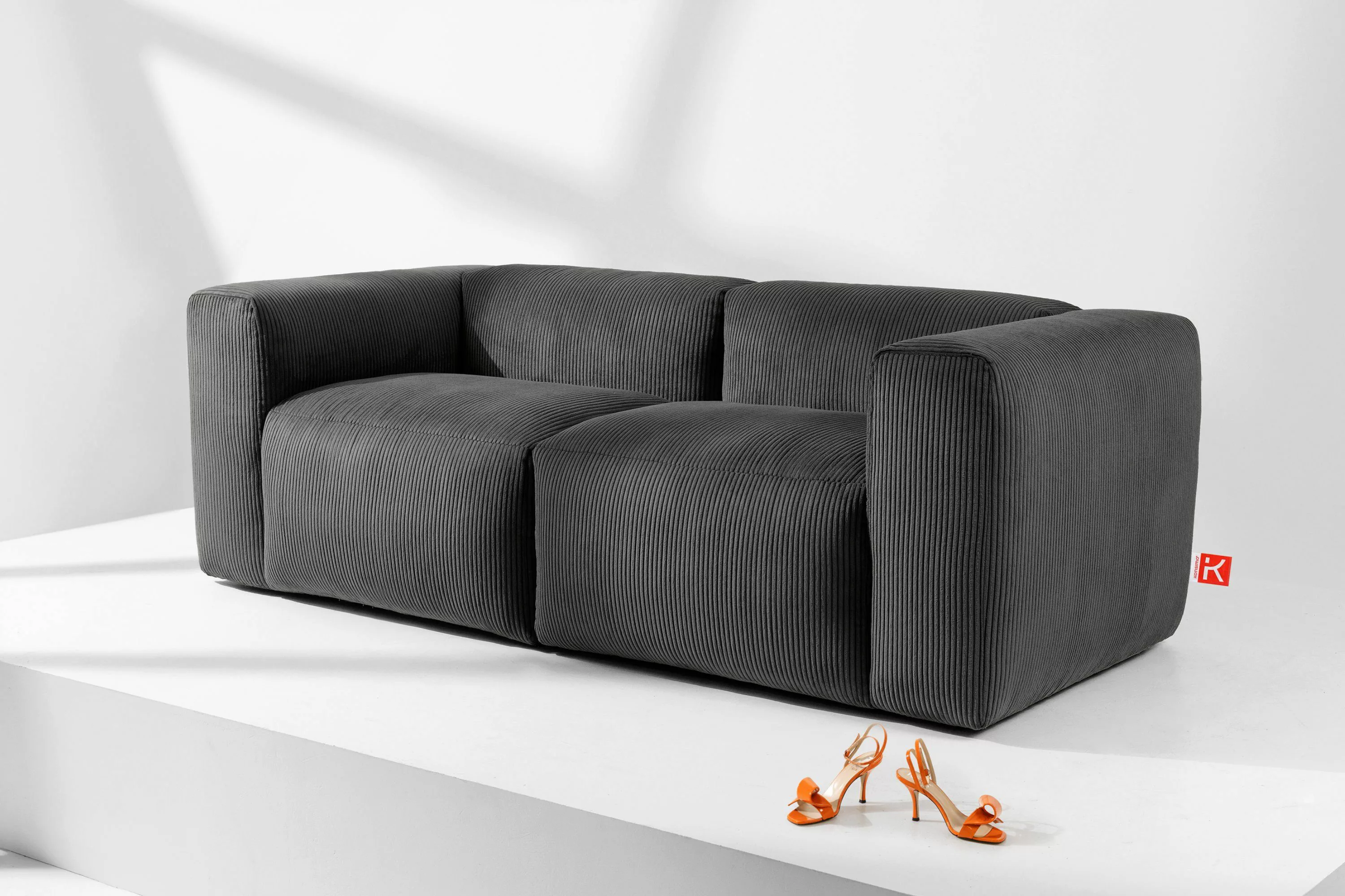 KONSIMO® 3-Sitzer BUFFO Einzelsofa, modulares Sofa, günstig online kaufen