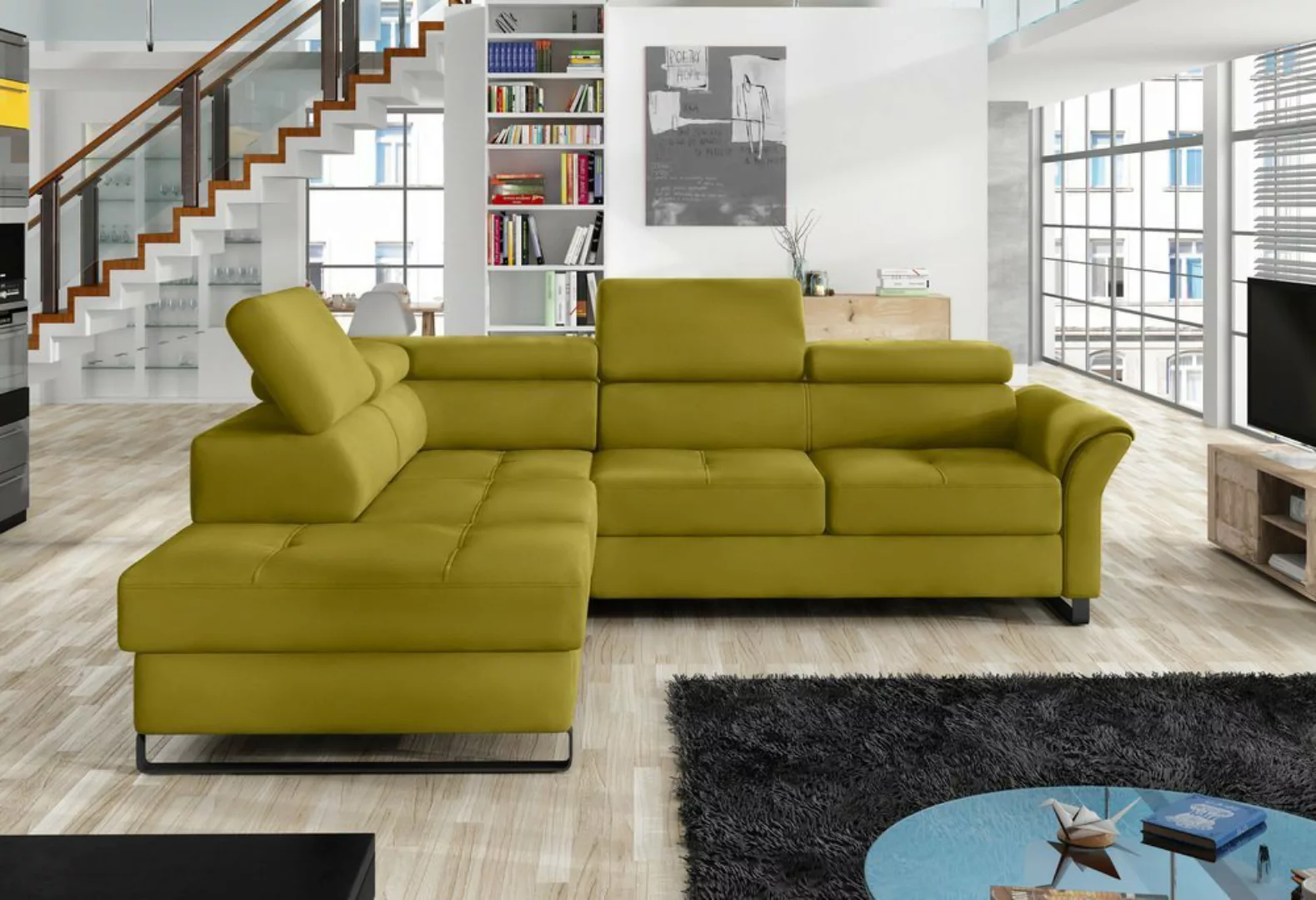 99rooms Ecksofa Aventine, L-Form, Eckcouch, Design günstig online kaufen