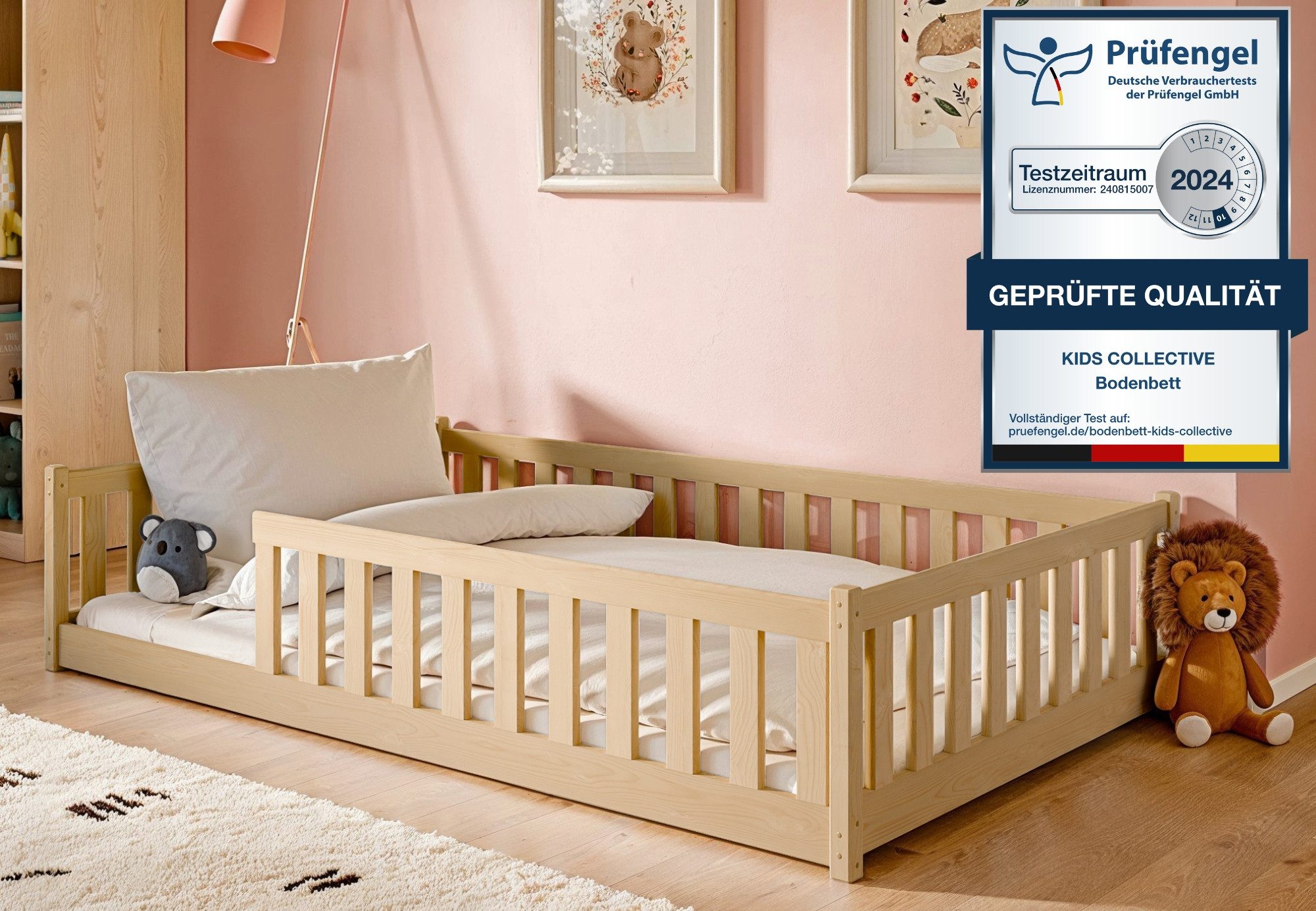 Kids Collective Kinderbett Bodenbett Bett mit günstig online kaufen