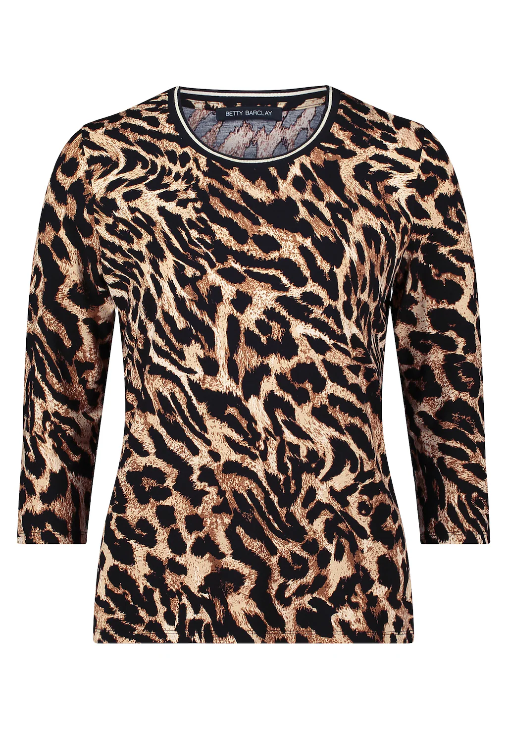 Betty Barclay 3/4-Arm-Shirt "Betty Barclay Damen Basic Shirt mit Rippbündch günstig online kaufen