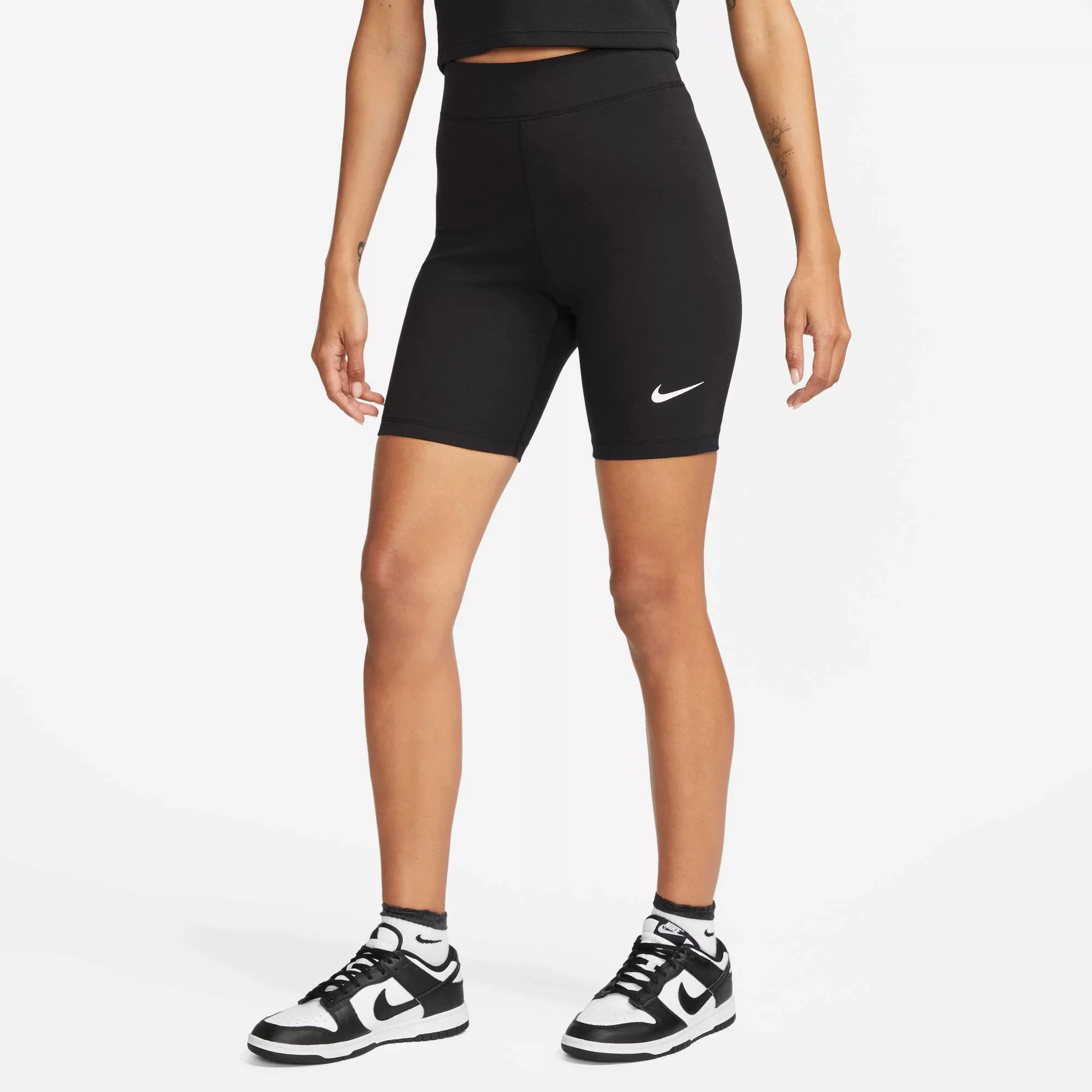 Nike Sportswear Leggings "CLASSICS WOMENS HIGH-WAISTED " BIKER SHORTS" günstig online kaufen