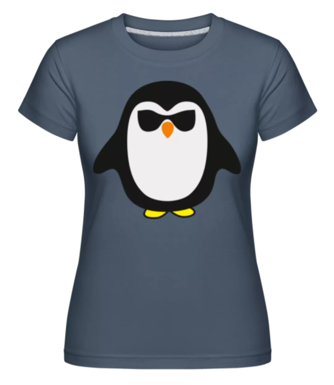 Cooler Pinguin Schwarze Brille · Shirtinator Frauen T-Shirt günstig online kaufen