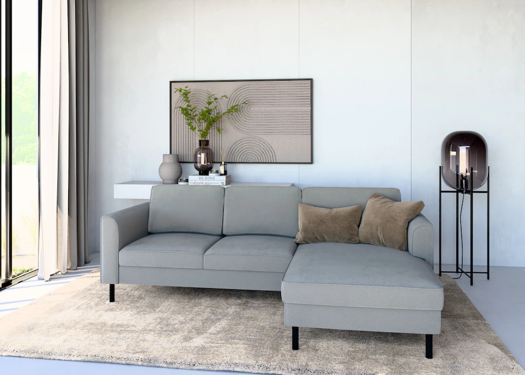 Home affaire Ecksofa "Booster Couch wahlweise mit Schlaffunktion und Bettka günstig online kaufen