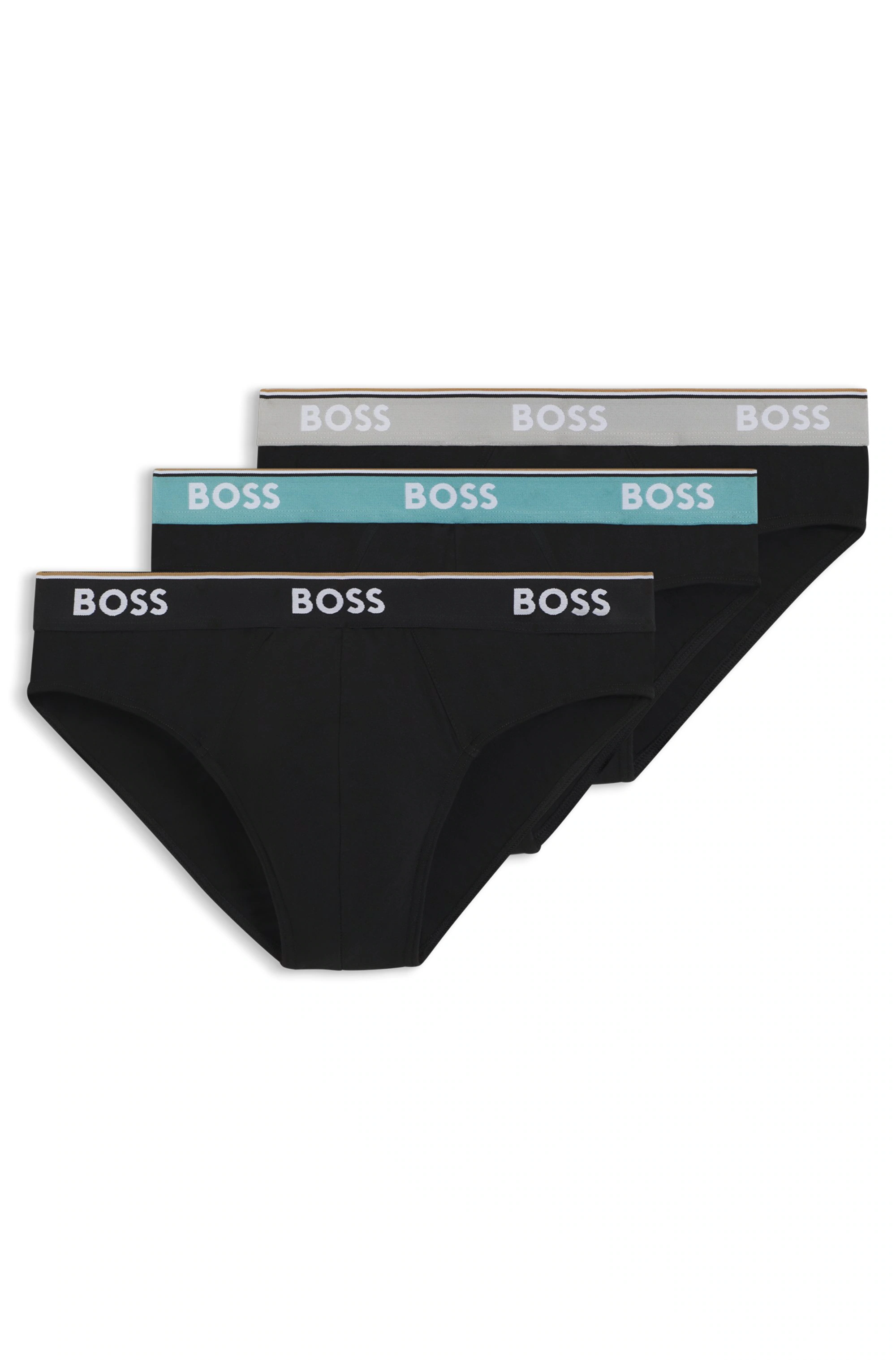 BOSS Slip "Brief 3P Power", (Packung, 3 St.), mit BOSS Schriftzug günstig online kaufen