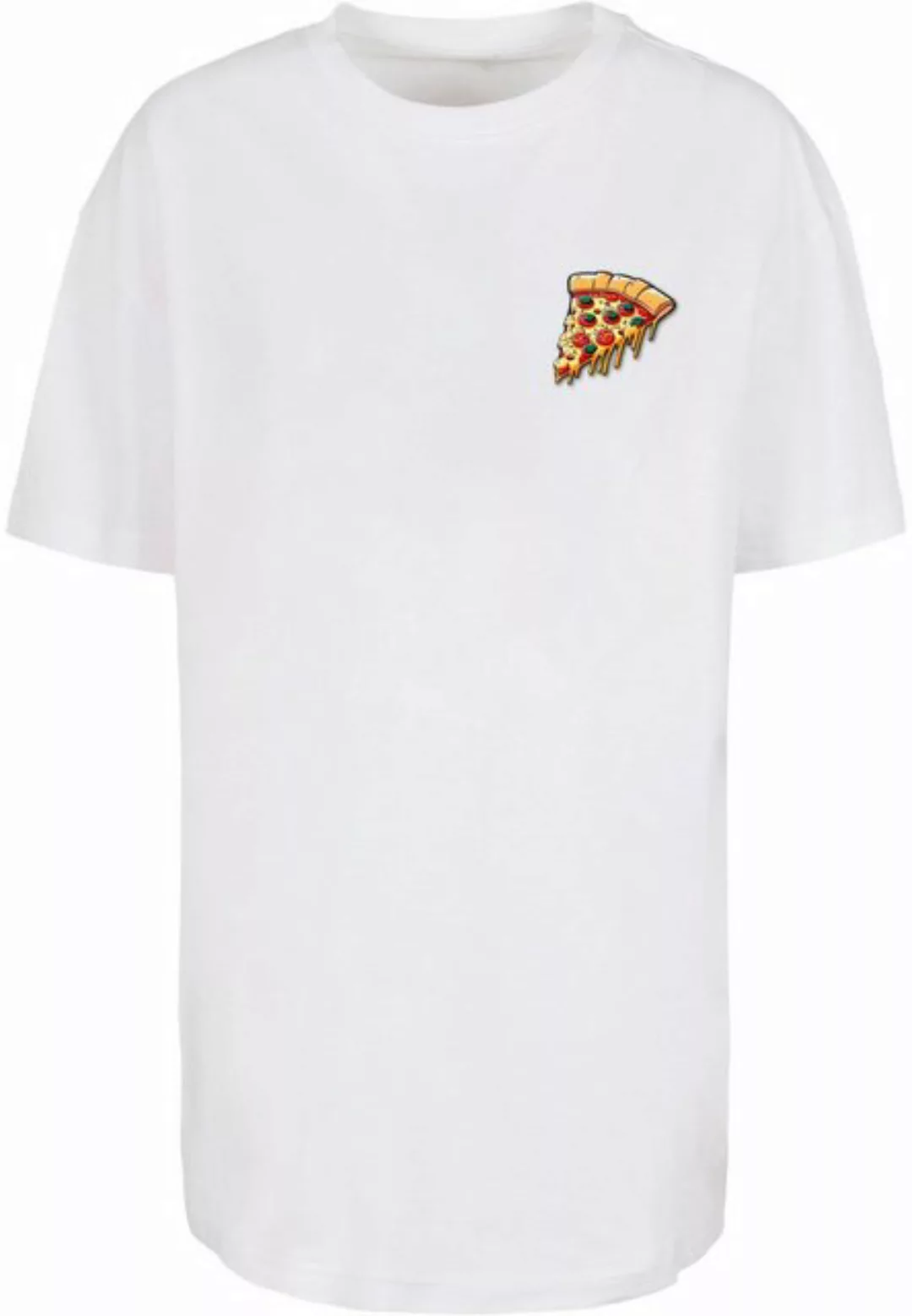 Merchcode T-Shirt Merchcode Damen Ladies Pizza Comic Boyfriend Tee (1-tlg) günstig online kaufen