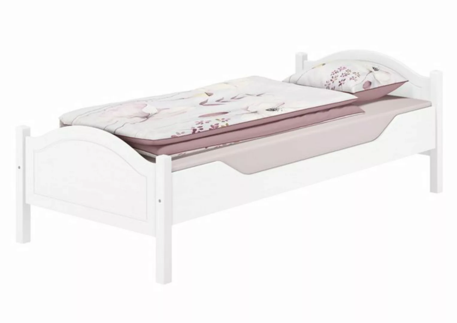 ERST-HOLZ Bett Massivholzbett Einzelbett 100x200 für Jugendliche und Erwach günstig online kaufen