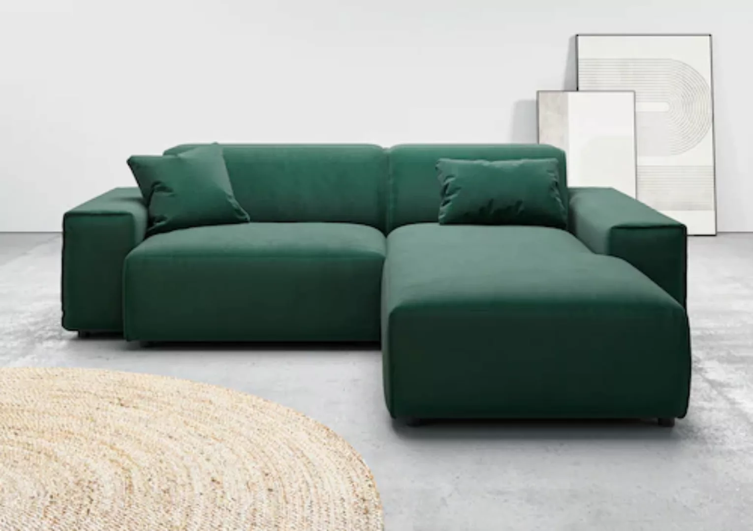 andas Ecksofa »Glimminge L-Form auch in Breitcord, Feincord + Easy care-Bez günstig online kaufen