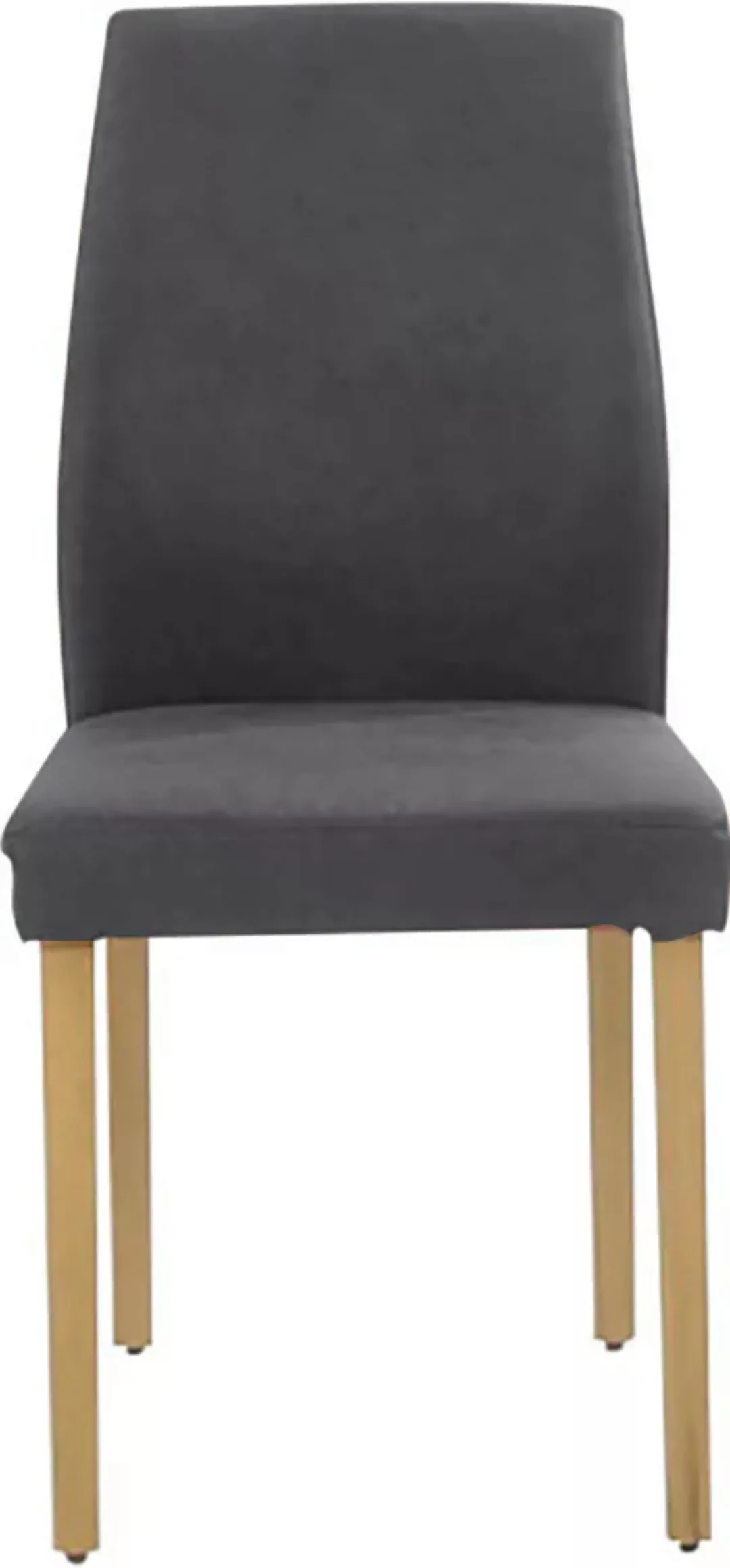 K+W Komfort & Wohnen 4-Fußstuhl "6193", Microfaser 760, mit Massivholzbeine günstig online kaufen