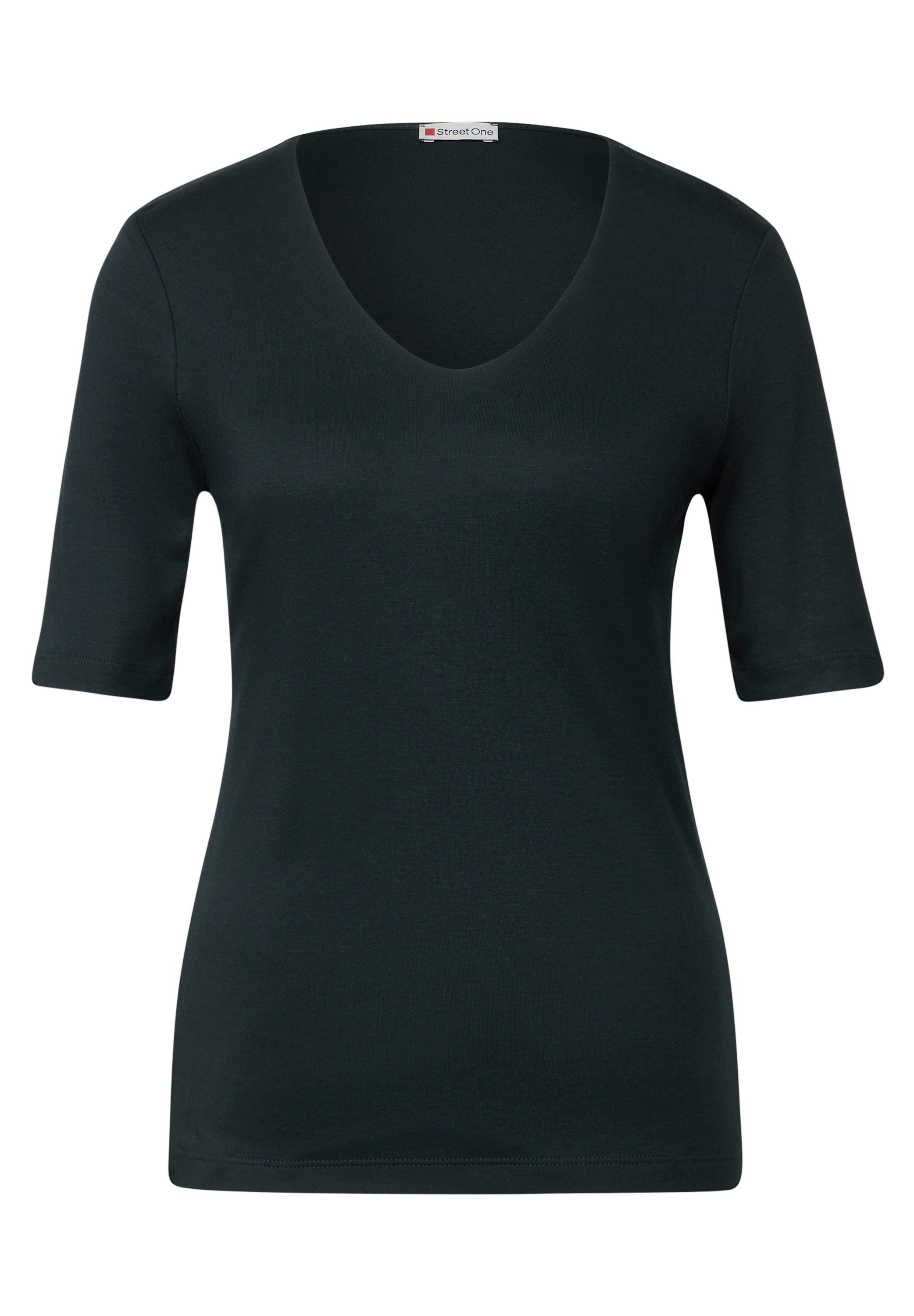 STREET ONE Kurzarmshirt Kurzarmshirt Style Palmira günstig online kaufen