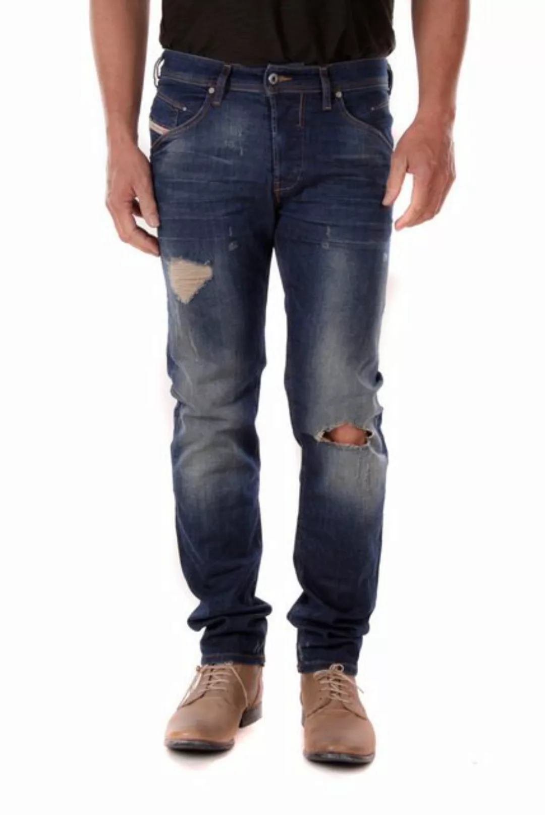 Diesel Slim-fit-Jeans Diesel Belther 084TX Herren Jeans Hose Slim Straight günstig online kaufen