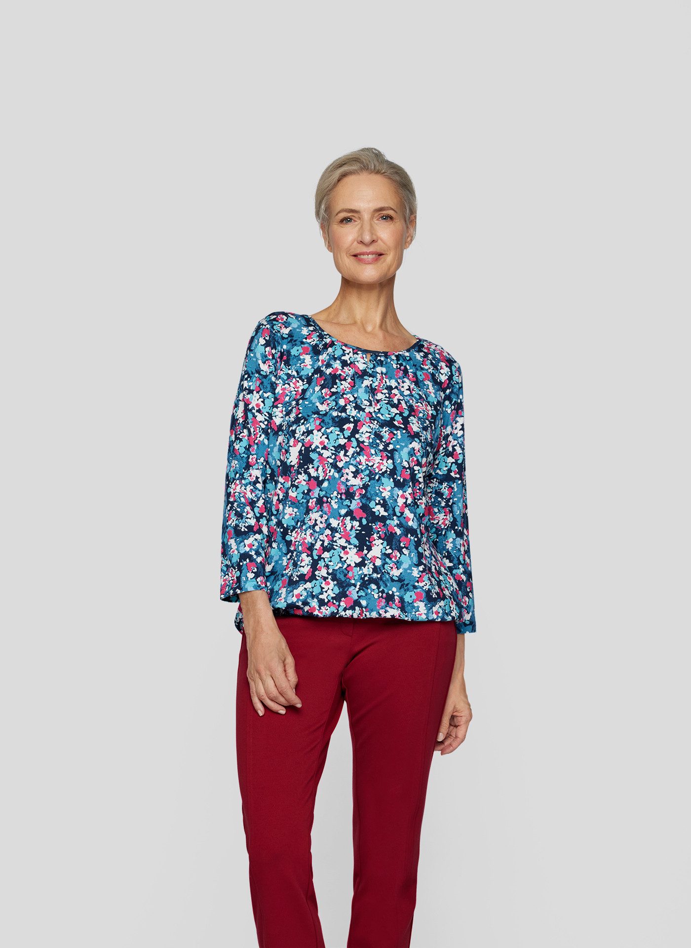 Rabe 3/4-Arm-Shirt mit Blumenprint günstig online kaufen