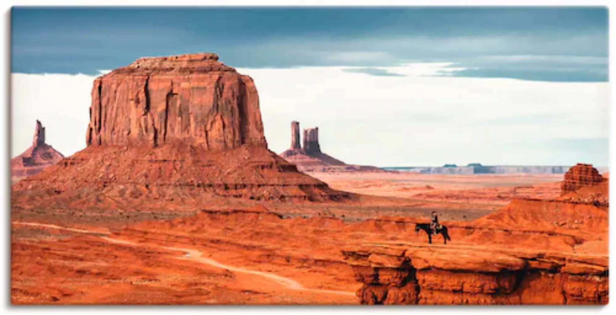 Artland Wandbild »Colorado - Utah Monument Valley«, Amerika, (1 St.), als L günstig online kaufen