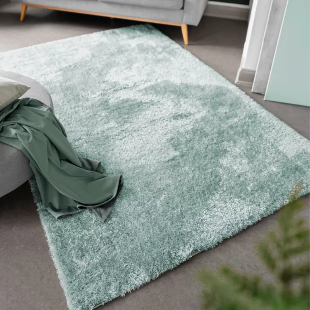 LUXOR living Hochflor-Teppich »Gela«, rechteckig, 45 mm Höhe, Uni Farben, w günstig online kaufen