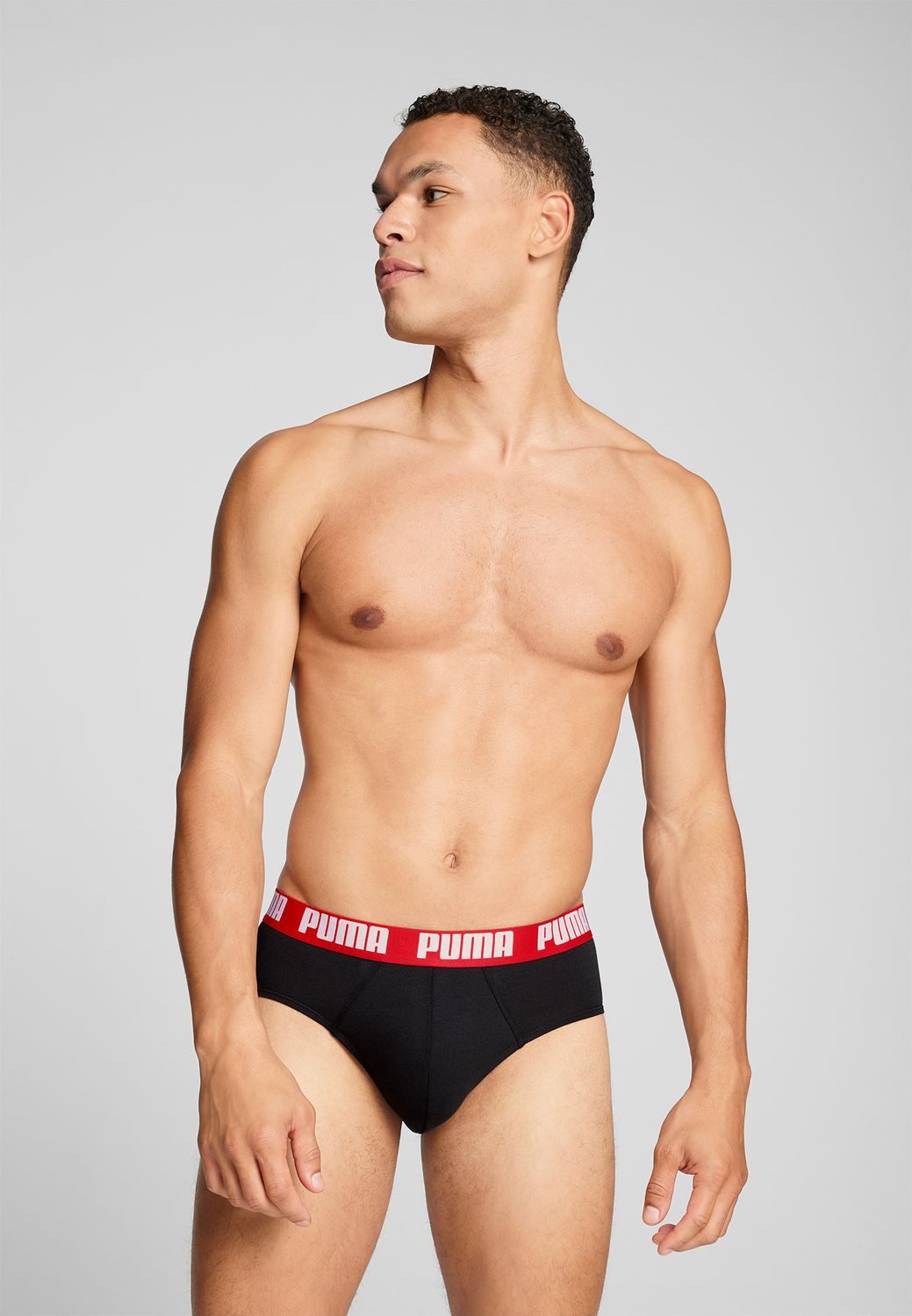 PUMA BODYWEAR Slip Logo Webbund (2-St) günstig online kaufen