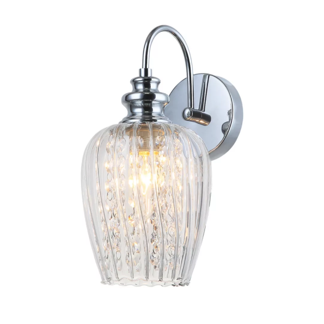 Wandlampe Pirita CR C MBM2286/1C CR günstig online kaufen