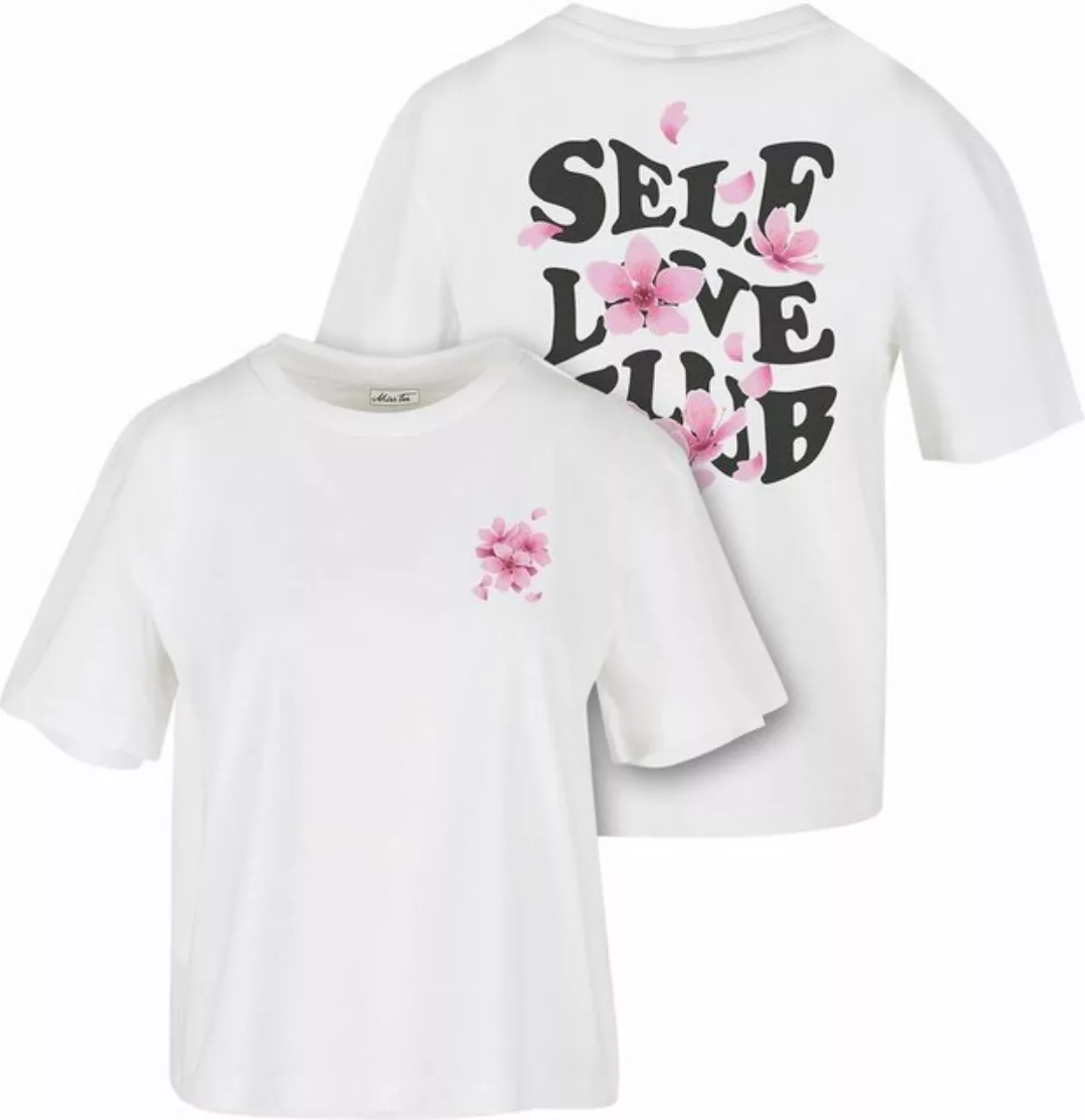 Miss Tee Kurzarmshirt Miss Tee Damen Self Love Club Tee (1-tlg) günstig online kaufen