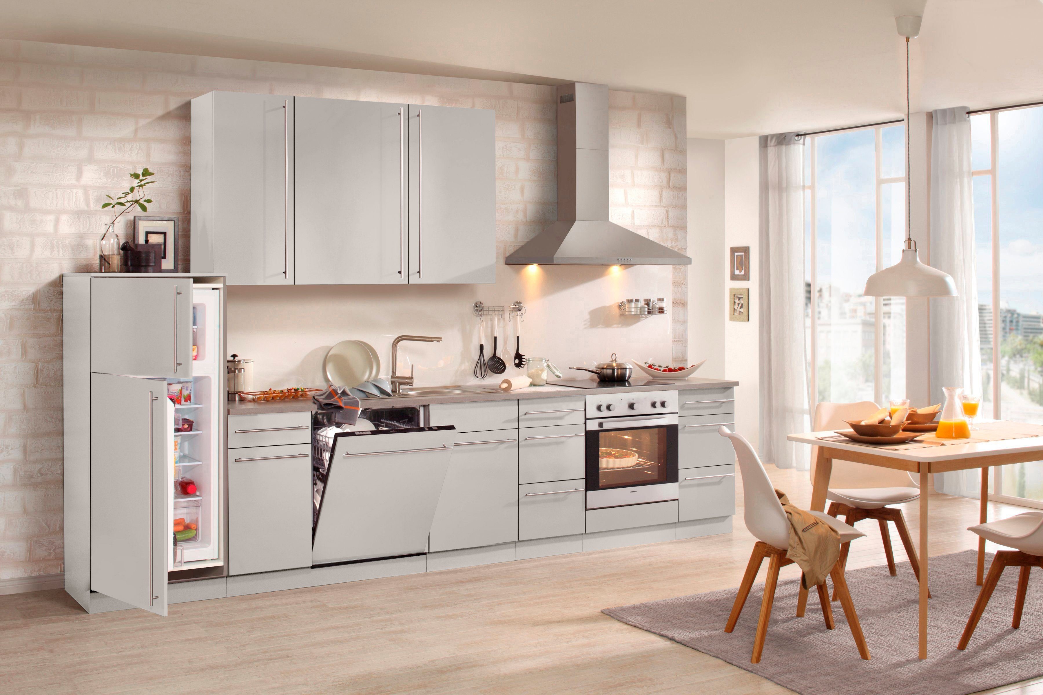 wiho Küchen Spülenschrank "Chicago", 110 cm breit, inkl. Tür/Sockel für Ges günstig online kaufen