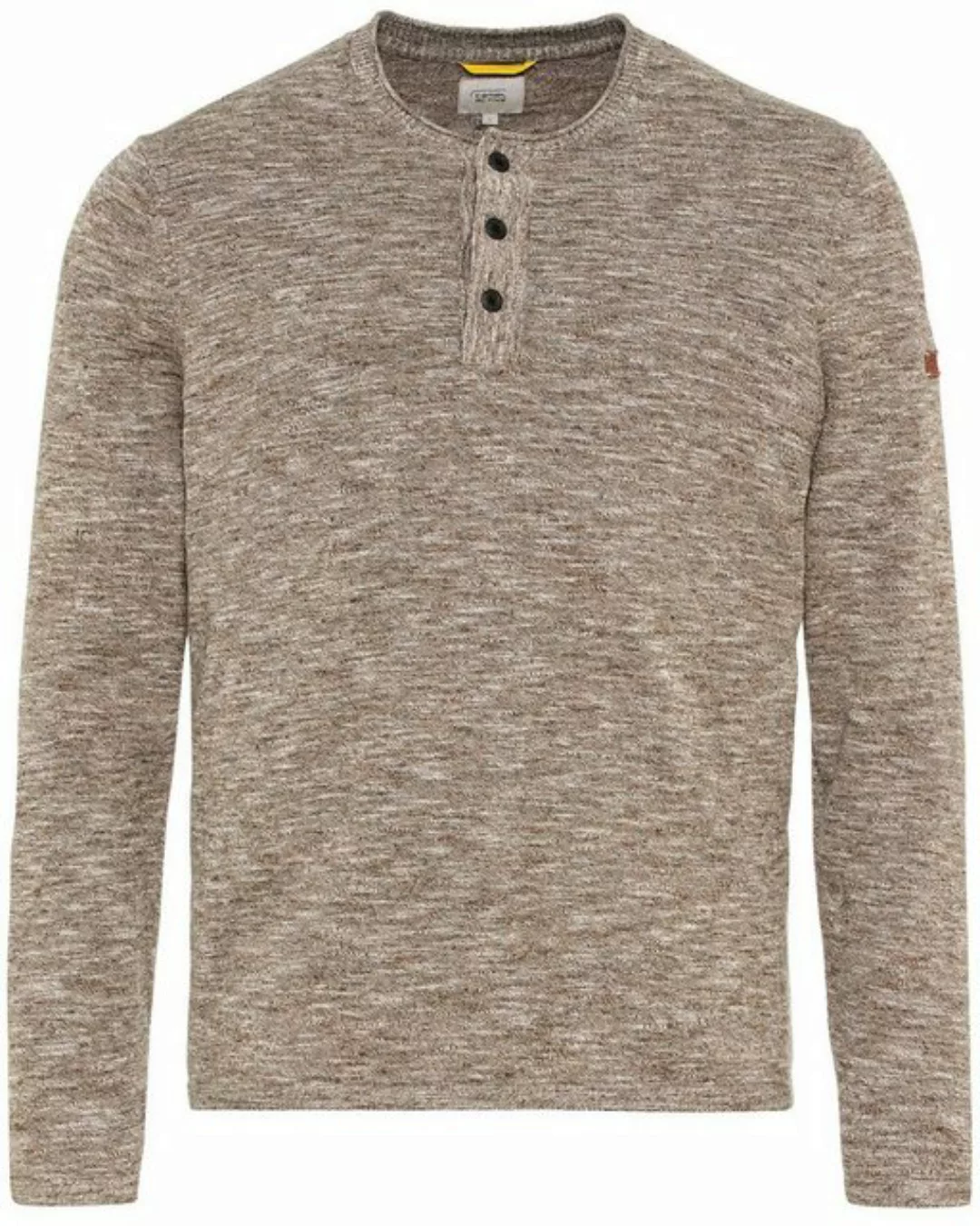 camel active Strickpullover Strick-Henleyshirt günstig online kaufen