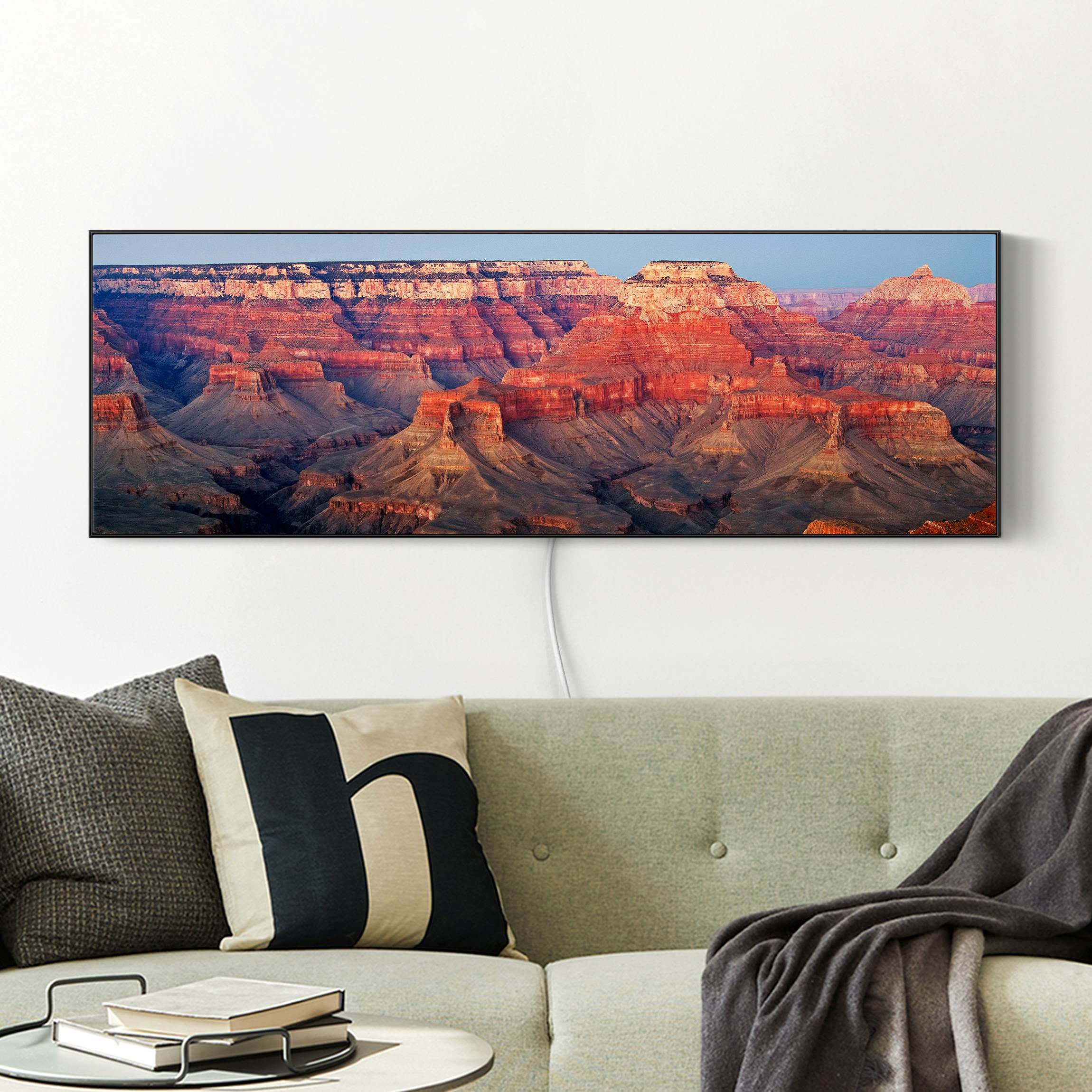 LED-Wechselbild Grand Canyon nach dem Sonnenuntergang günstig online kaufen