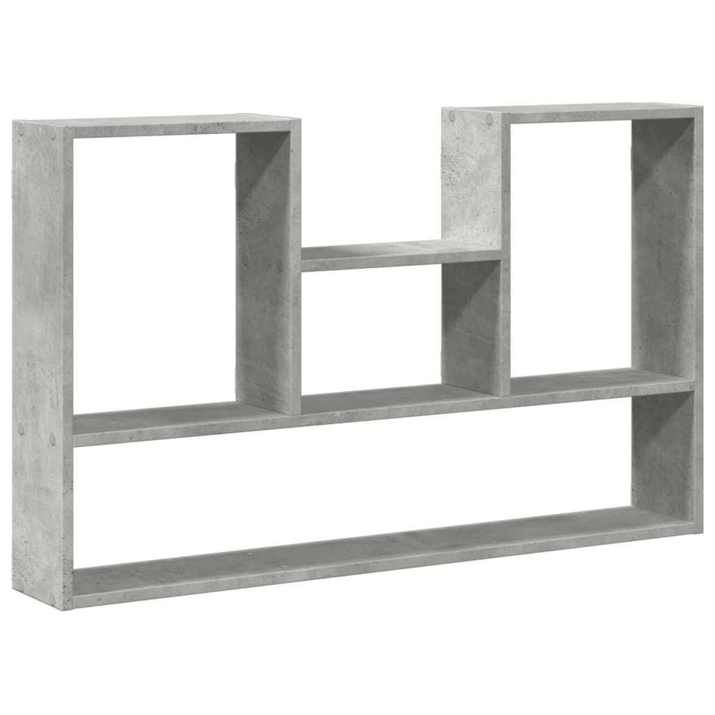 vidaXL Regal Wandregal Betongrau 99x15x60 cm günstig online kaufen