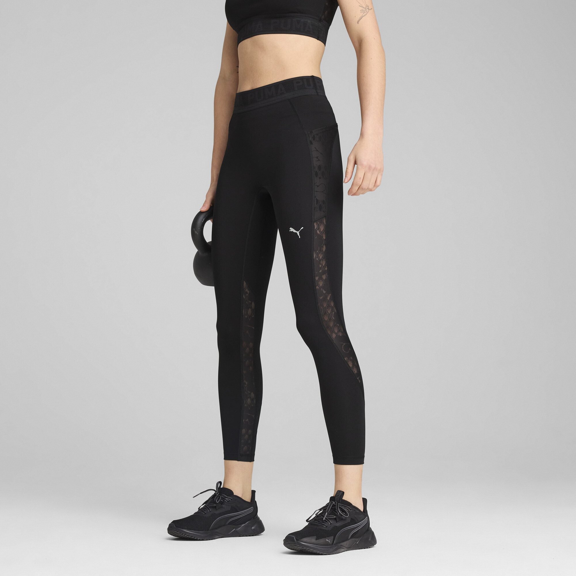 PUMA Trainingstights LACE Hochgeschnittene 7/8-Leggings Damen günstig online kaufen
