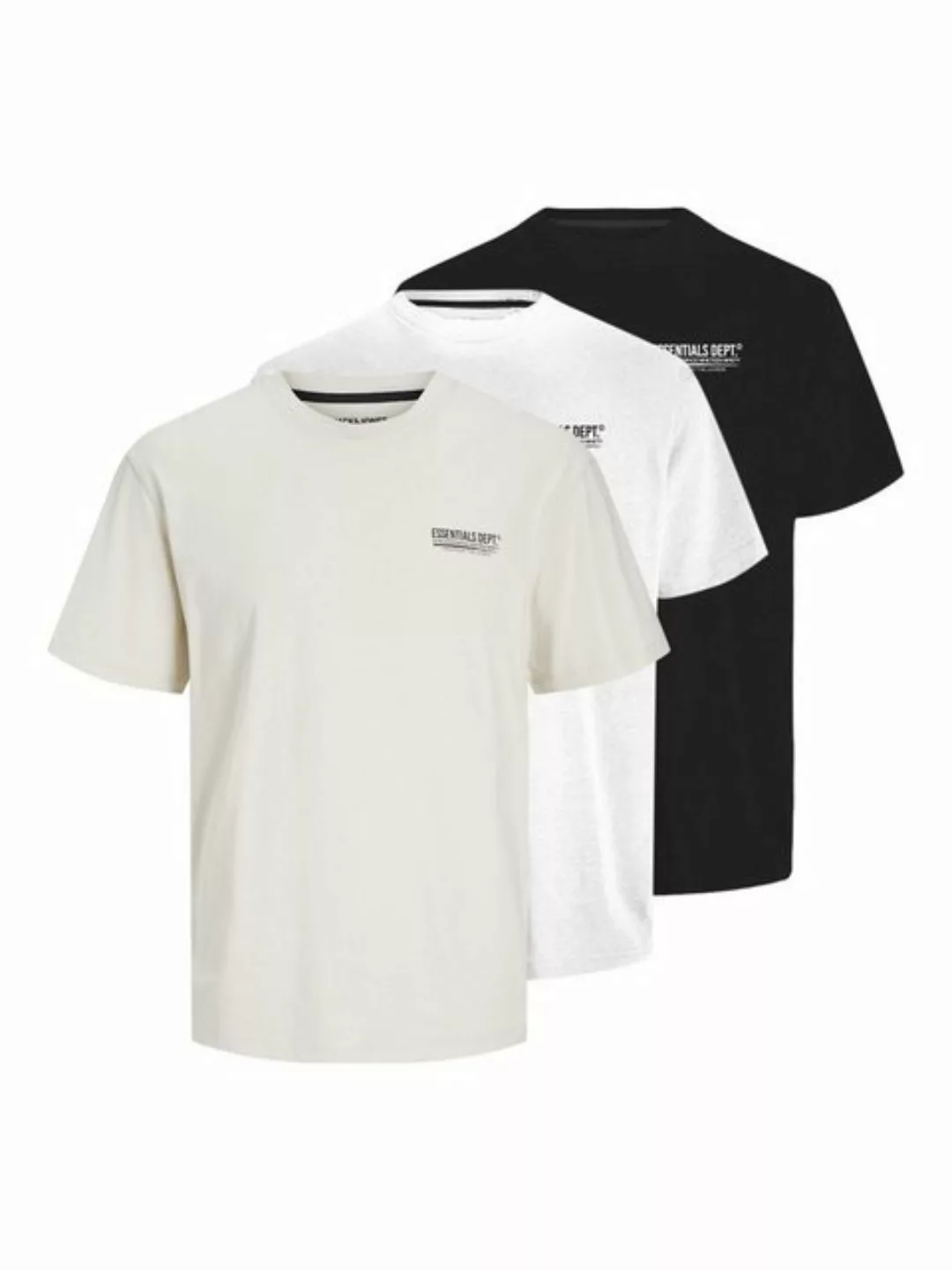 Jack & Jones T-Shirt Olive (3-tlg) günstig online kaufen