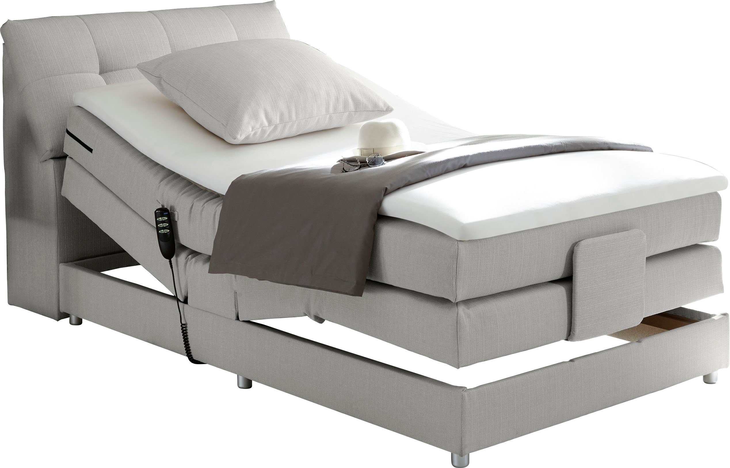 ED EXCITING DESIGN Boxspringbett Carpino, inkl. günstig online kaufen