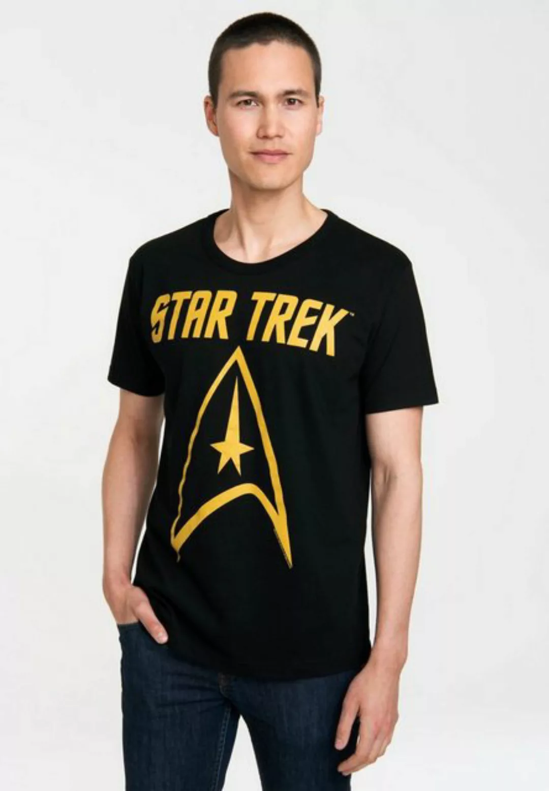 LOGOSHIRT T-Shirt "Star Trek Logo", mit Star Trek-Logo günstig online kaufen