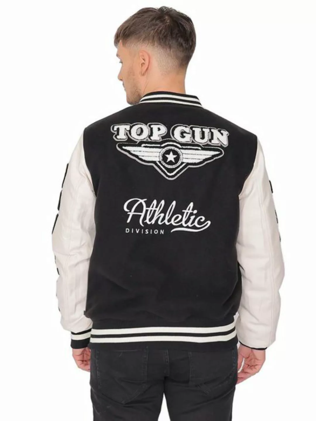 TOP GUN Bomberjacke Top Gun College Jacke TGJ-2331 black günstig online kaufen