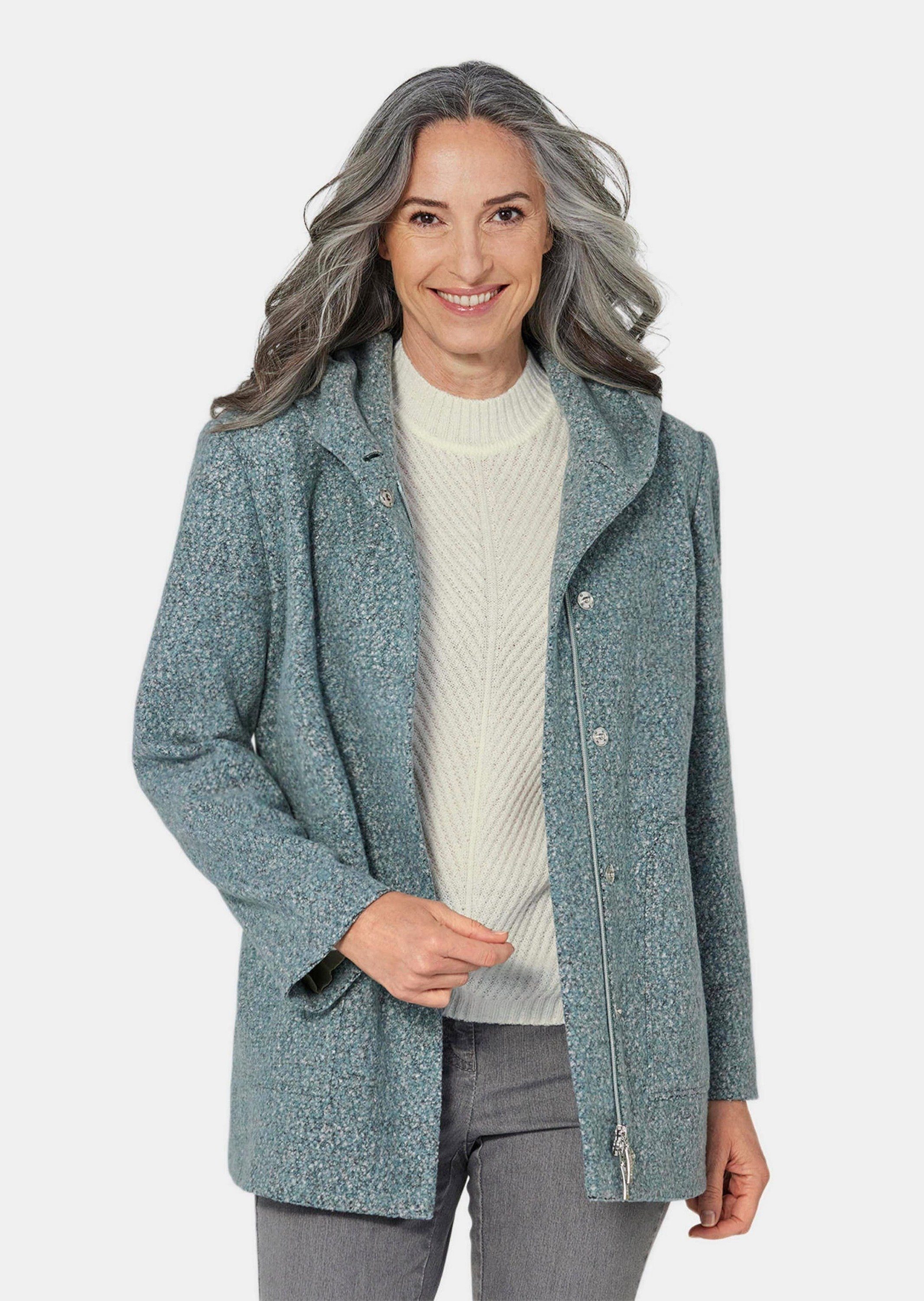 GOLDNER Winterjacke Unentbehrliche Boucle-Jacke mit feinen günstig online kaufen