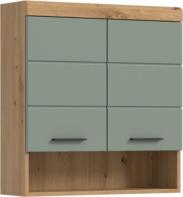 INOSIGN Hängeschrank "Siena, Breite 74cm, 2 Türen, 1 offenes Fächer, MDF-Fr günstig online kaufen