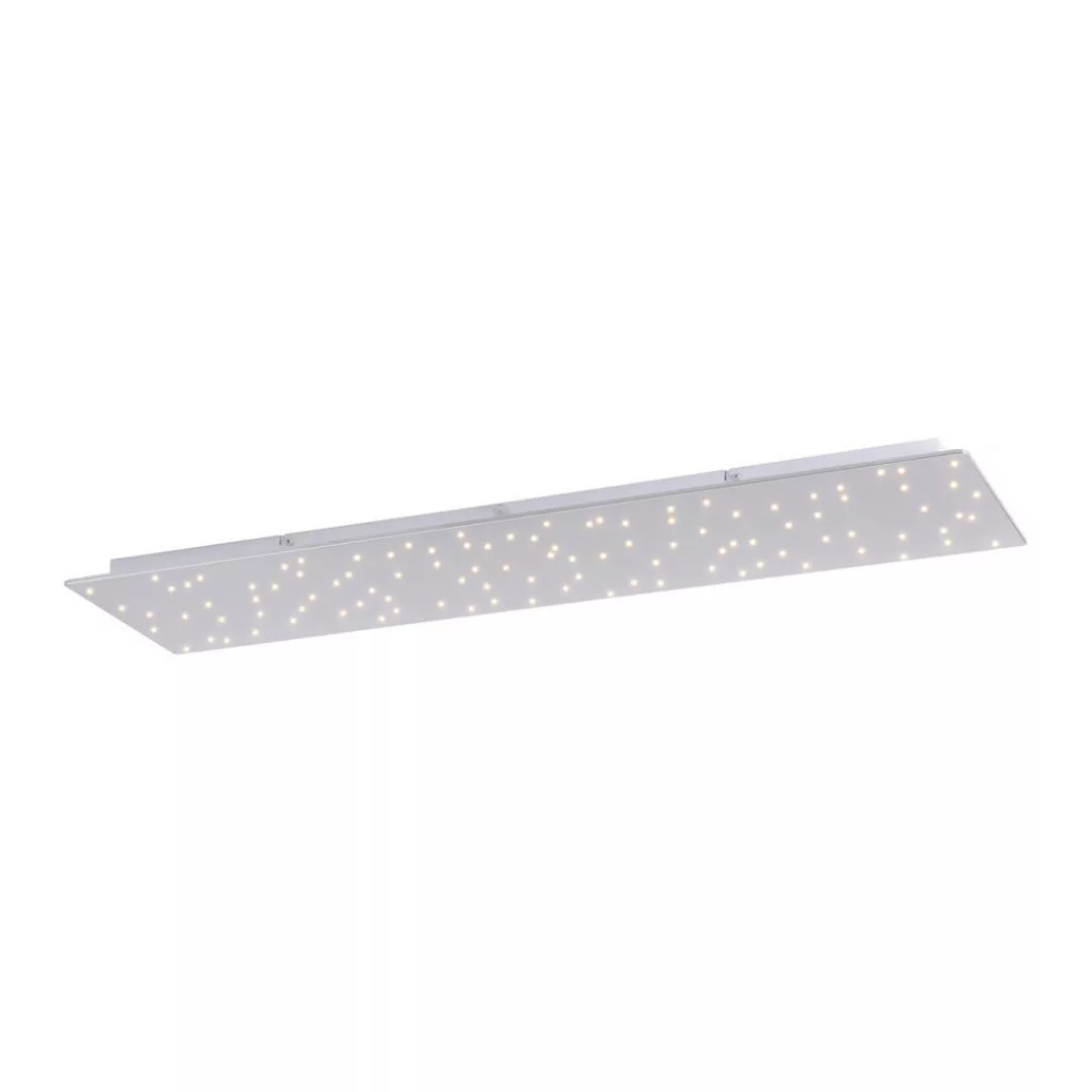 LED-Deckenleuchte Sparkle CCT dim stahl 100x45cm günstig online kaufen