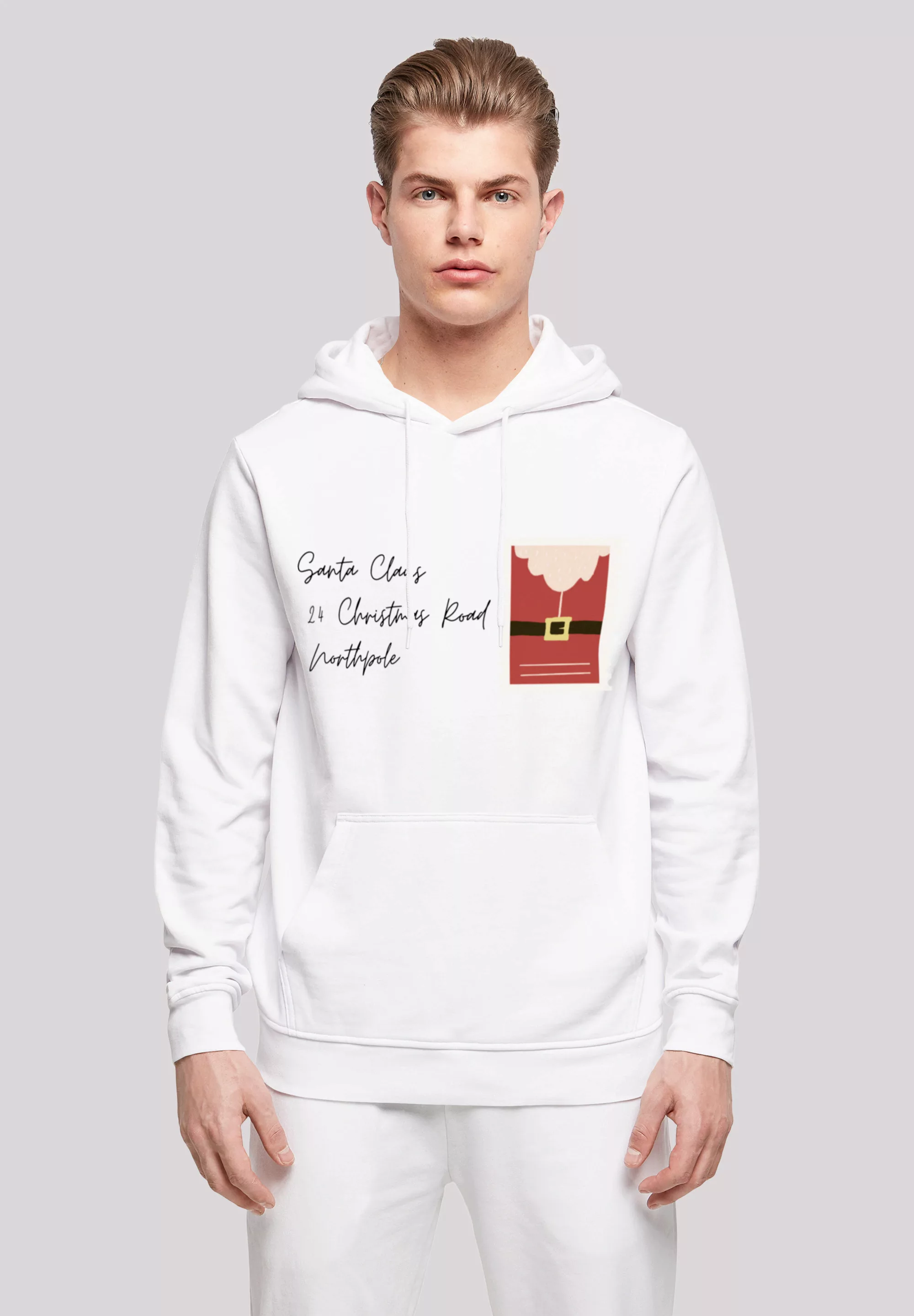 F4NT4STIC Kapuzenpullover "Santa Letter Weihnachten", Print günstig online kaufen