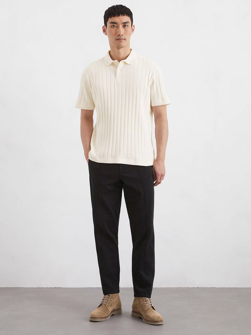 Marc OPolo Poloshirt "mit breiter Rippstruktur" günstig online kaufen