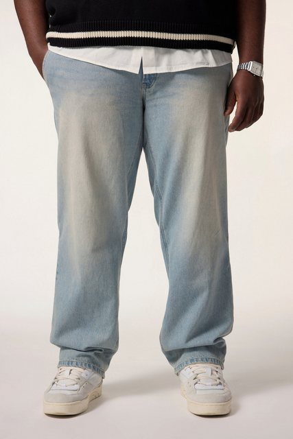 STHUGE 5-Pocket-Jeans STHUGE Jeans Baggy Fit 5-Pocket bleached Denim günstig online kaufen