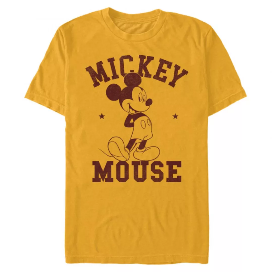 Disney - Micky Maus - Micky Maus Mickey Goes To College - Männer T-Shirt günstig online kaufen