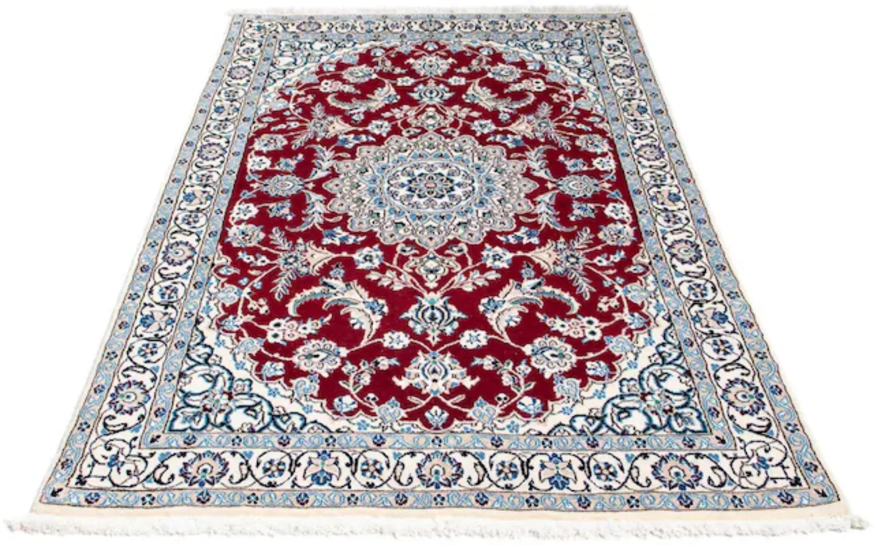 morgenland Orientteppich »Perser - Nain - Royal - 187 x 112 cm - dunkelrot« günstig online kaufen