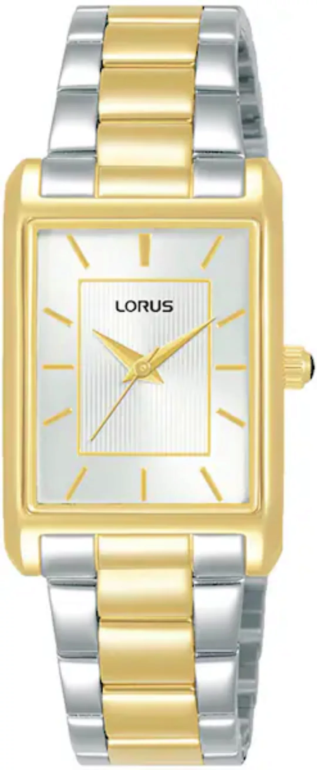 LORUS Quarzuhr »RG286VX9«, Armbanduhr, Damenuhr, Edelstahlarmband günstig online kaufen