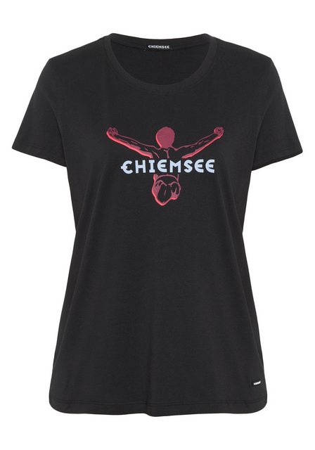 Chiemsee Print-Shirt T-Shirt im Label-Look 1 günstig online kaufen